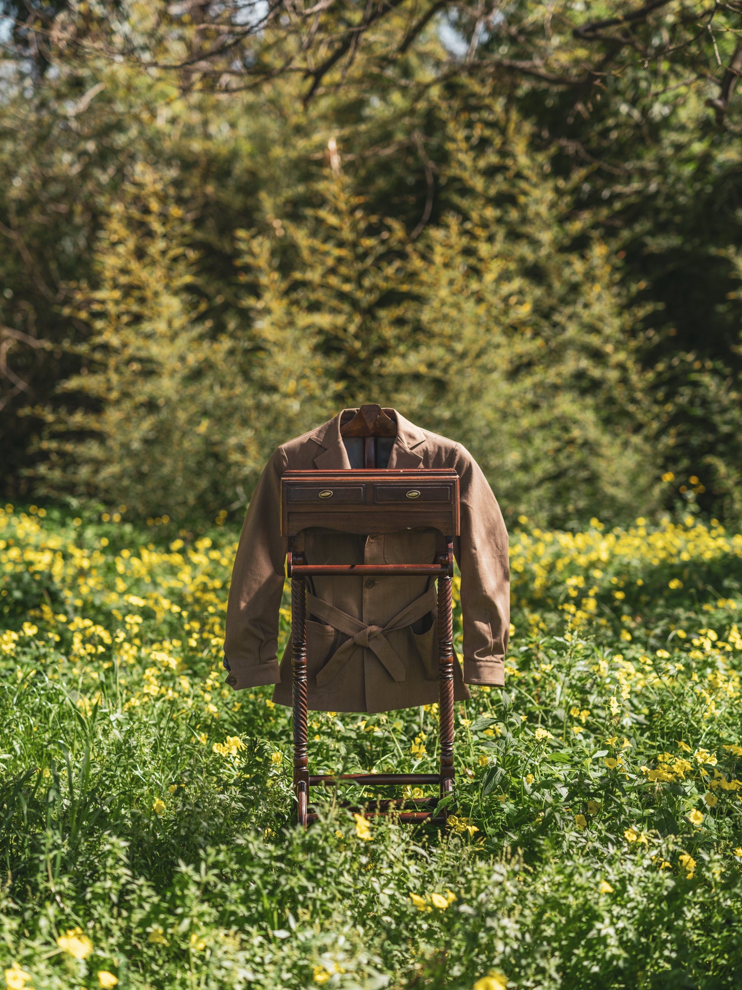 ICONAZERO | SAHARAN JACKET | TWILL COTTON | OCHER