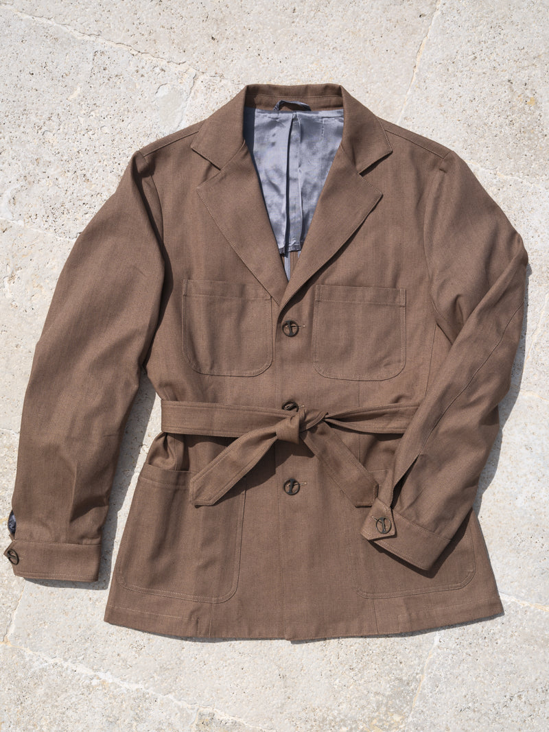 SAHARA | GIACCA SAHARIANA | COTONE TWILL | OCRA