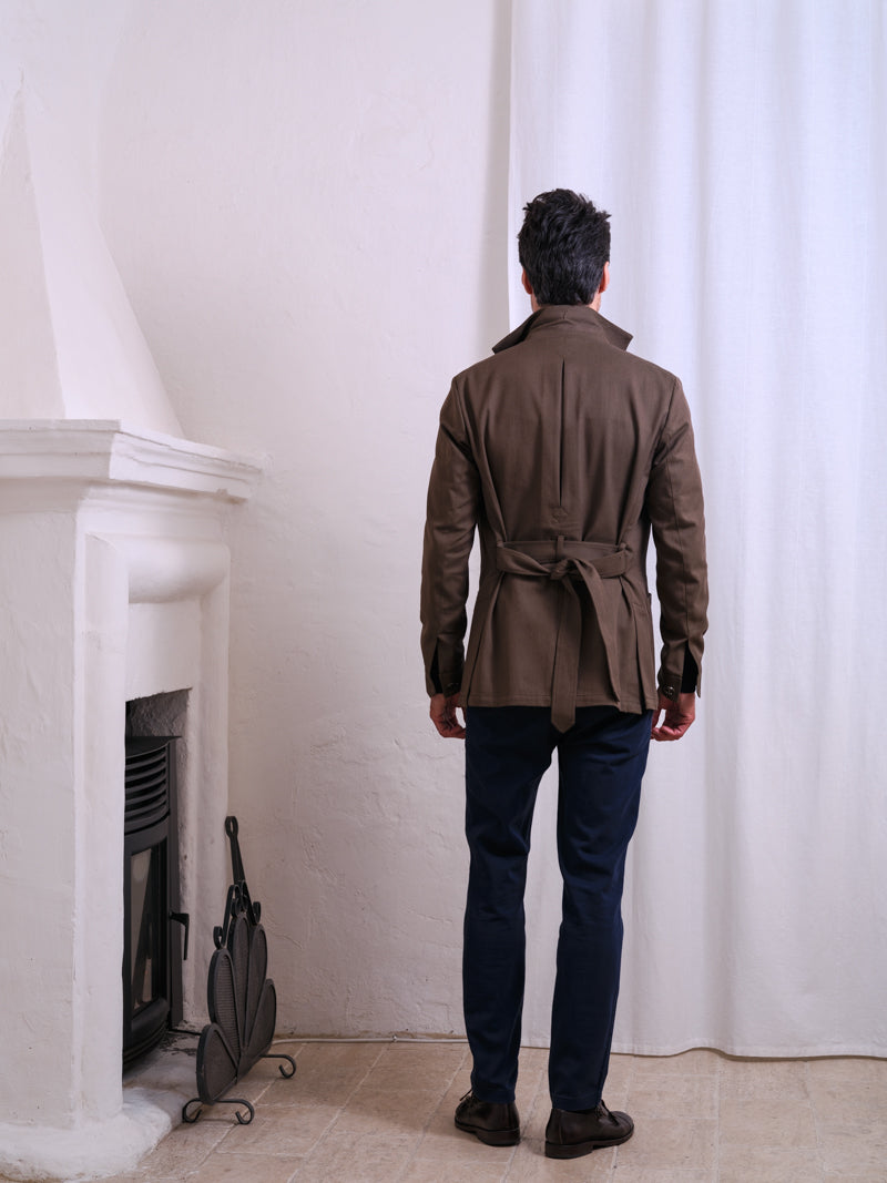 SAPPADA | SAHARAN JACKET | TWILL COTTON | MOSS