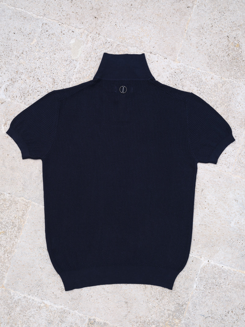 FUORIGIOCO | POLO | SETA - COTONE | BLU ZERO
