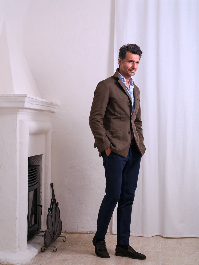SAPPADA | SAHARAN JACKET | TWILL COTTON | MOSS