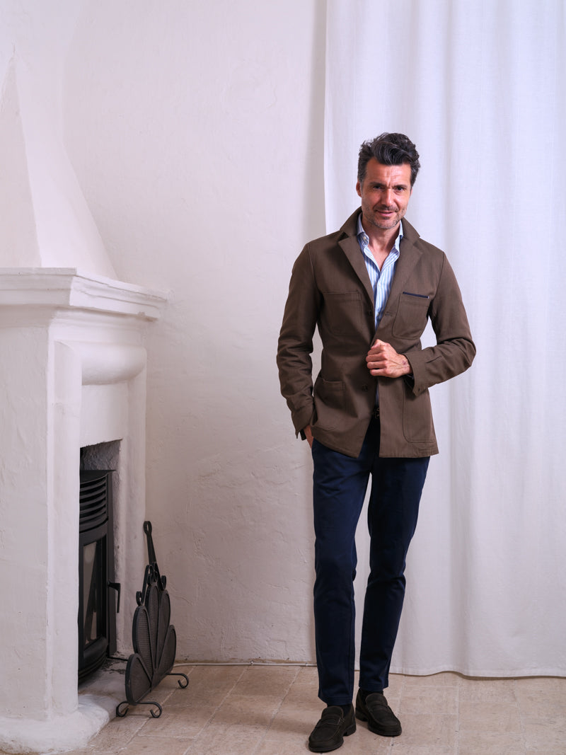 SAPPADA | SAHARAN JACKET | TWILL COTTON | MOSS