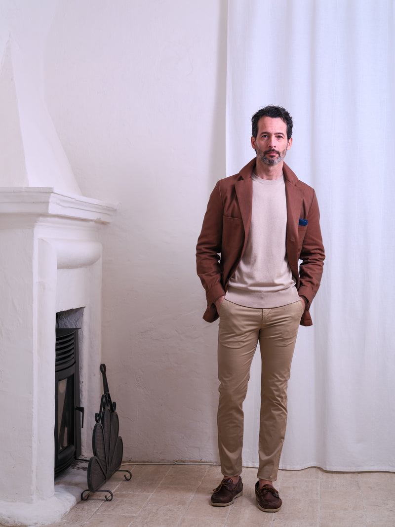 SIENA | SAHARAN JACKET | TWILL COTTON | TERRA DI SIENA