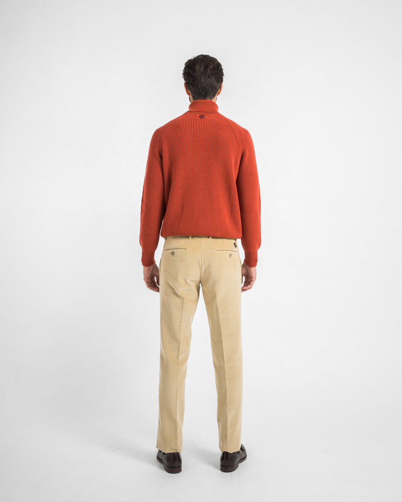 CORDUROY | RIBBED PANTS | VELVET | HONEY