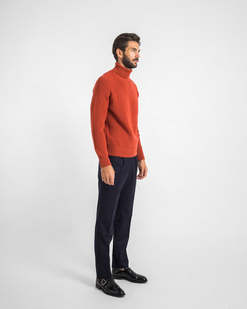 DOLCE VITA | COLLO ALTO RAGLAN | LANA VERGINE | FIASTRA